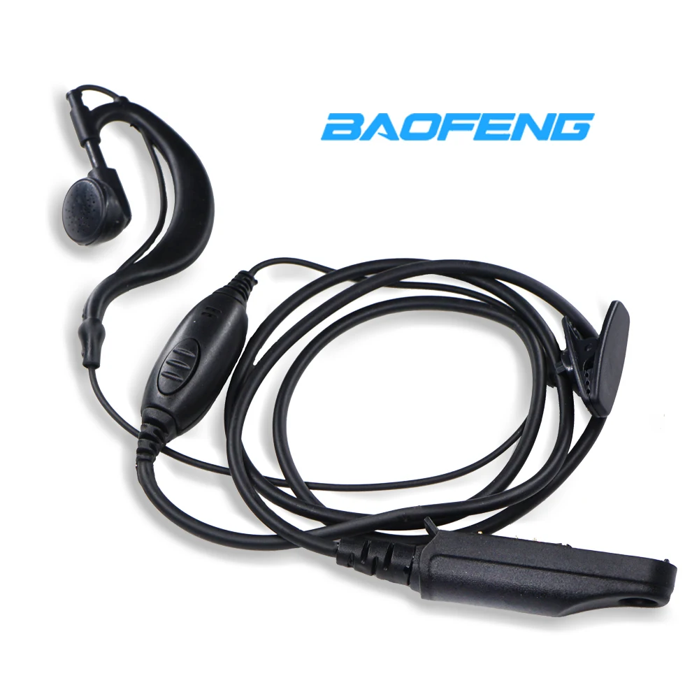 

Водонепроницаемый наушник Baofeng UV-9R гарнитура UV 9R Plus UV-XR BF-9700 UV-5S BF-A58 наушники PPT Baofeng Walkie Talkie Accessories
