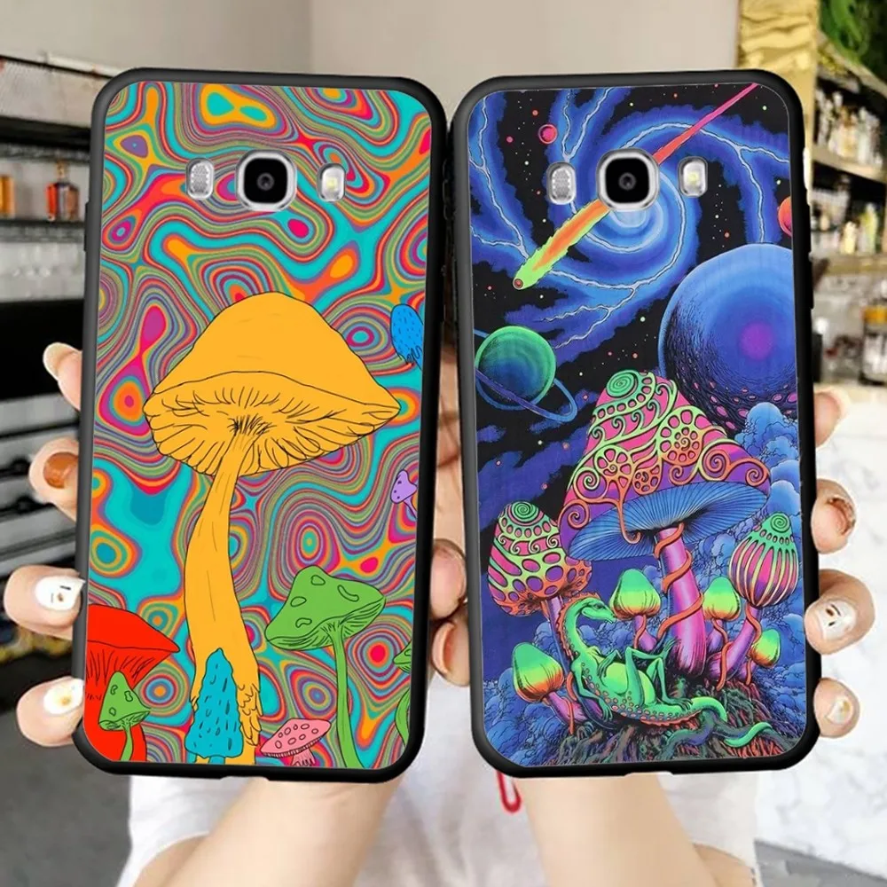 

Mushroom Phone Case For Samsung J 7 plus 7core J7 neo J6 plus prime J6 J4 J5 Mobile Cover