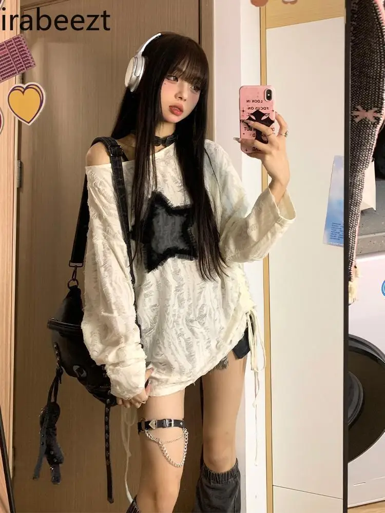 Футболка женская с длинным рукавом