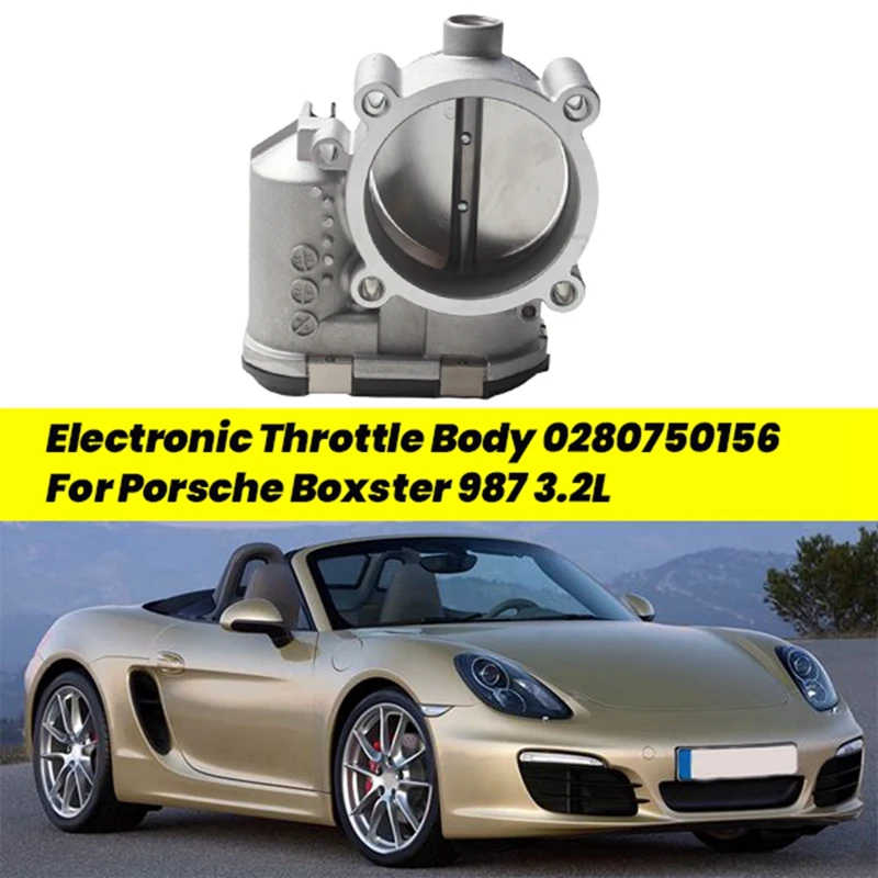 Электронный корпус дроссельной заслонки 0280750156 Для Porsche Boxster 987 3 2 л Aston Martin DBS 6.0 Vantage