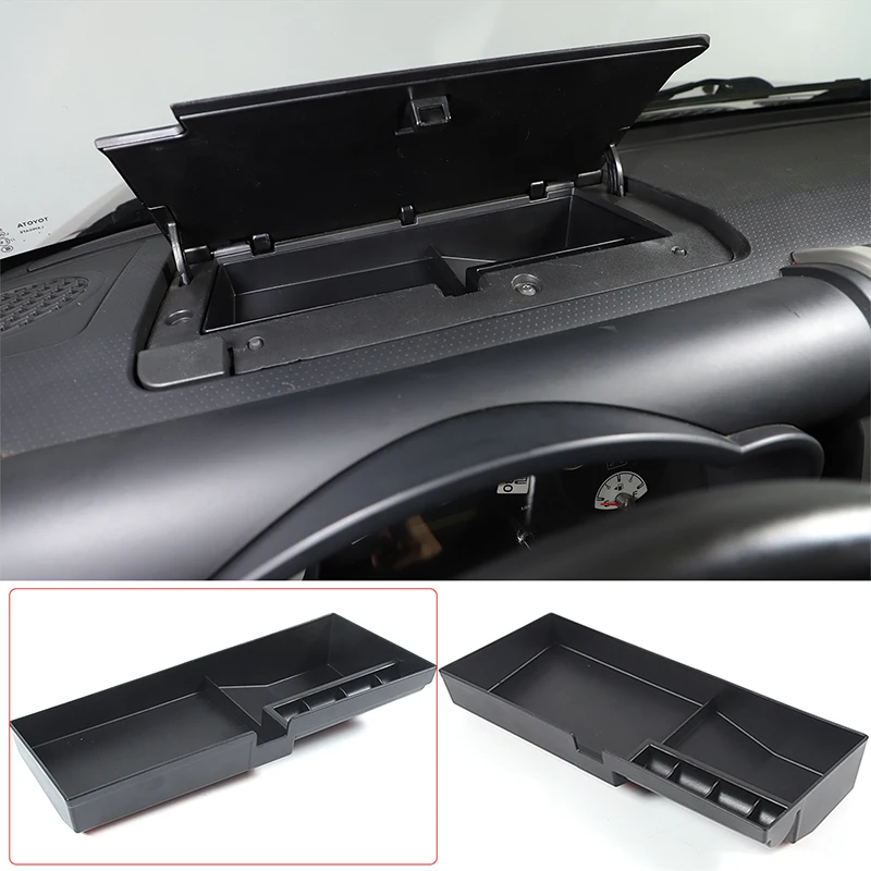 ABS черный для Toyota FJ Cruiser 2007-2021 приборная панель автомобиля многофункциональный
