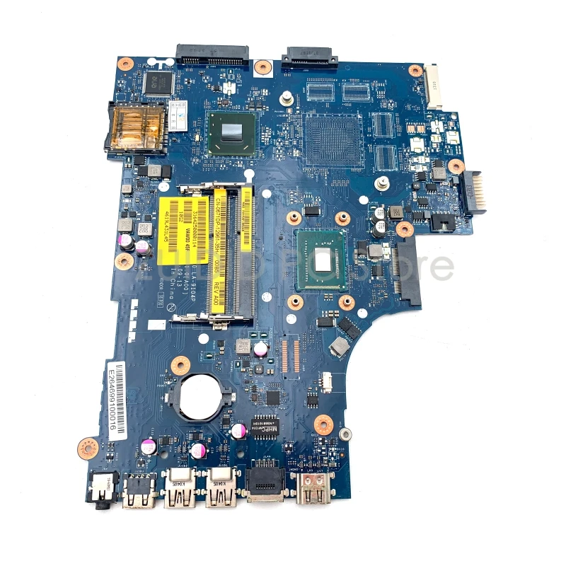 VAW00 LA-9104P с 2117U CPU CN-0671DP 671DP CN-03H0VW 3H0VW для dell Inspiron 15R 2521 3521 5521 материнская плата