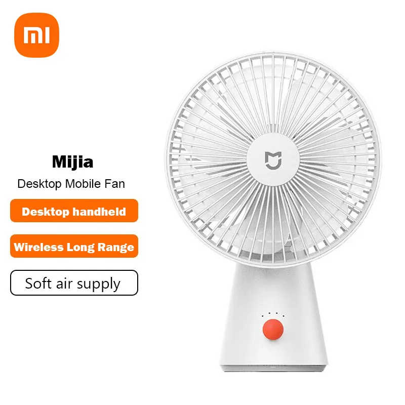 

Портативный вентилятор Xiaomi Mijia 2 в 1, 4000 мАч, 4 режима
