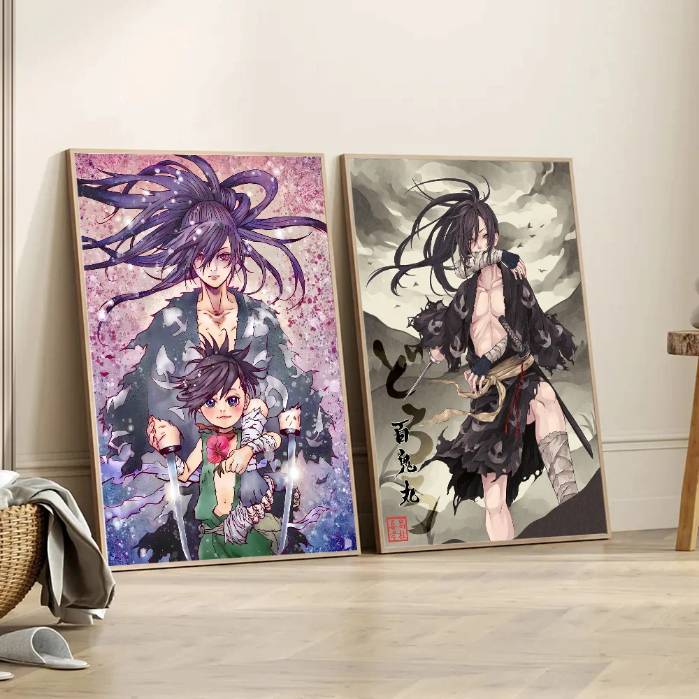 Dororo Hyakkimaru Высококачественная цифровая печать плакатов наклейка ретро и