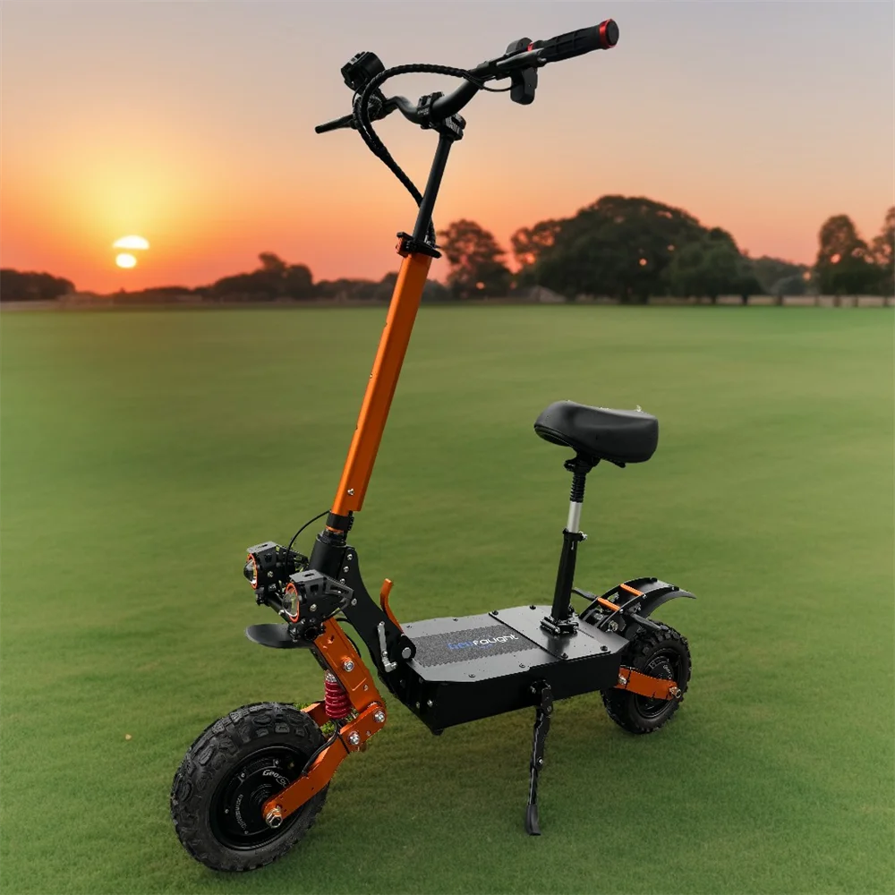 Высокоскоростной 11 дюймовый внедорожный шина goefшина с двойной подвеской 60 вольт