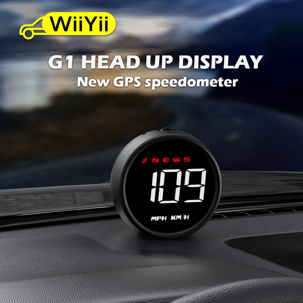 wiiyii g1 gps hud display on board computer digital car electronic speedometer smart gadgets accessory all for car free global shipping