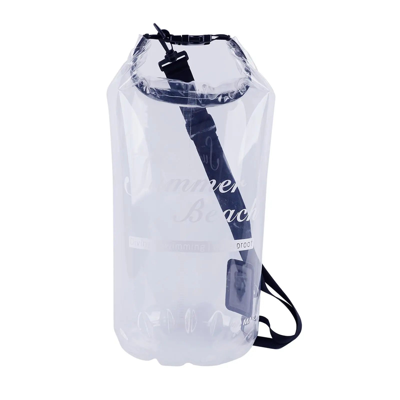 

Floating Waterproof Bag Large Capacity 15L Portable for Water Sports Beach