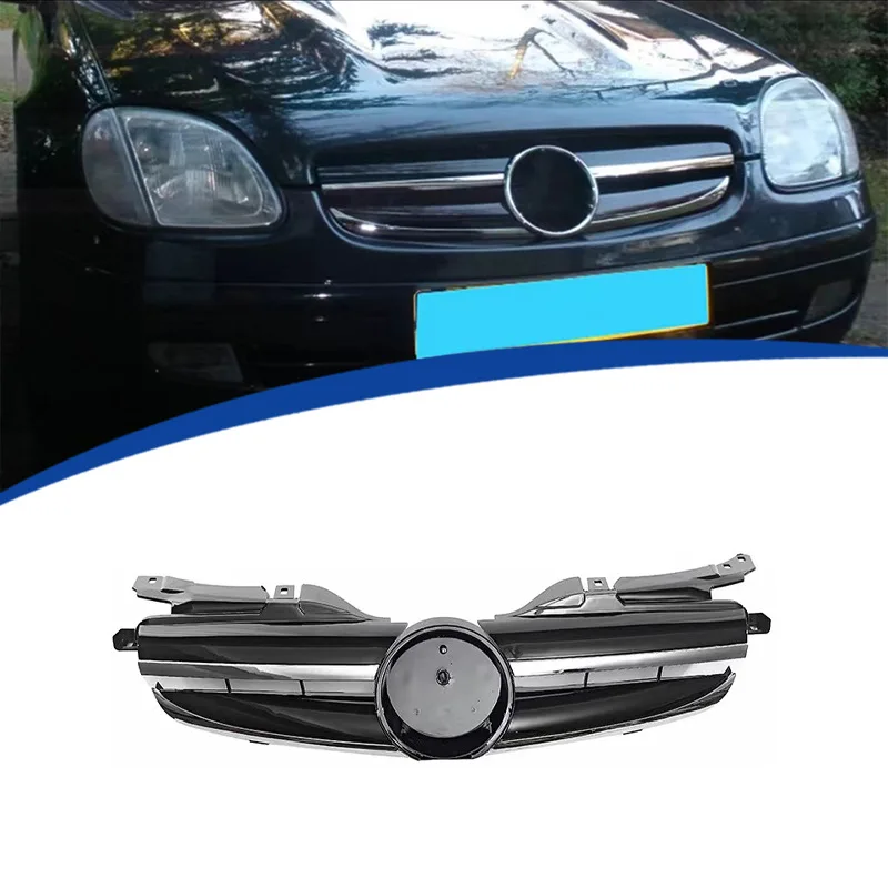 Фото Решетка переднего бампера подходит для Mercedes Benz SLK-Class R170 SLK320 SLK230 SLK200 1998-2004 гг. №1