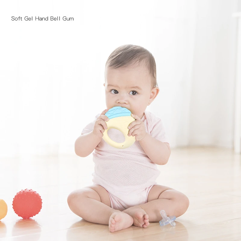 

Infant Boiled Rattle Toys Newborn Baby 0-6-12 Months Early Education Wisdom Grasp Can Bite Newborn Gum