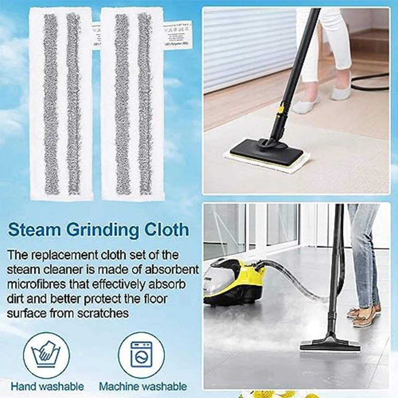 Аксессуары для пароочистителя Karcher Easyfix SC1 SC2 SC4 SC5 сменный набор щеток чистки ткани