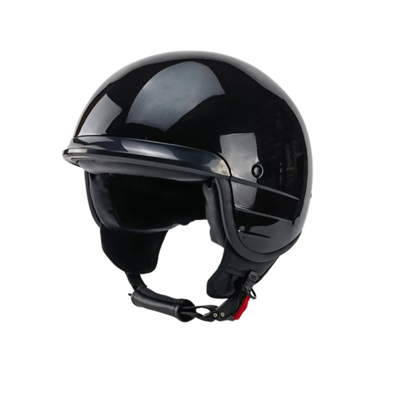 

Сертифицированный DOT ретро мотоциклетный шлем casco 3/4 шлем с открытым лицом кафе гоночный шлем шлем чоппер шлем capacete.