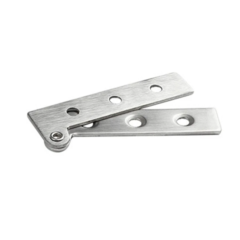 

360 Rotation Chicken Mouth Hinge Hidden Door Corner Top And Bottom Furniture Base Stainless steel Hardware Accessories