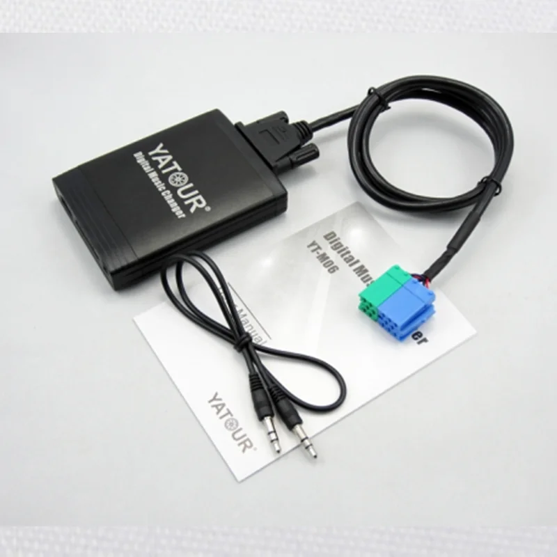 Usb Stereo For Becker Porsche Mercede Benz Ford Sd Aux Cd Changer Bluetooth Adapter Interface