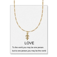 12 zodiac signs pendant necklace charms necklace cz charms diy women neck chain snake chain long chain gold color necklace