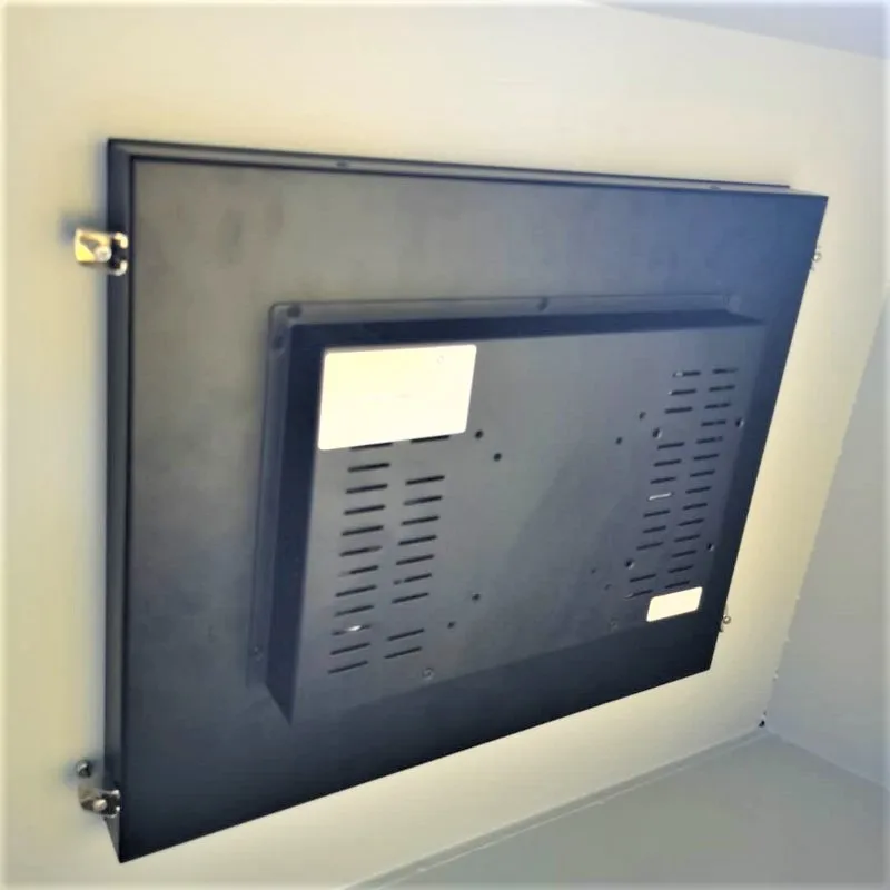 Фото 12-дюймовый промышленный ПК с панелью управления Celeron N97 4G 128G HMI, сенсорный экран, монитор, дисплей №2