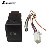 car drl led control switch for nissan tiida sylphy sentra x trail t32 rogue altima teana j32 front fog light button accessories