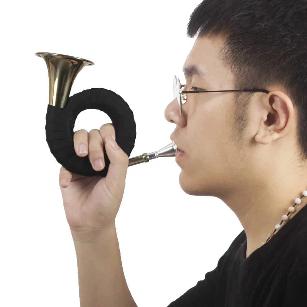 B Flat Major Hunting Horn Frenchhorn Double Corno Instrument Труба Премиум Музыкальный Ветер Практичный