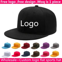 wholesale price diy logo print embroidery snapback hats unisex casual sports hats outdoor male women customized trucker cap