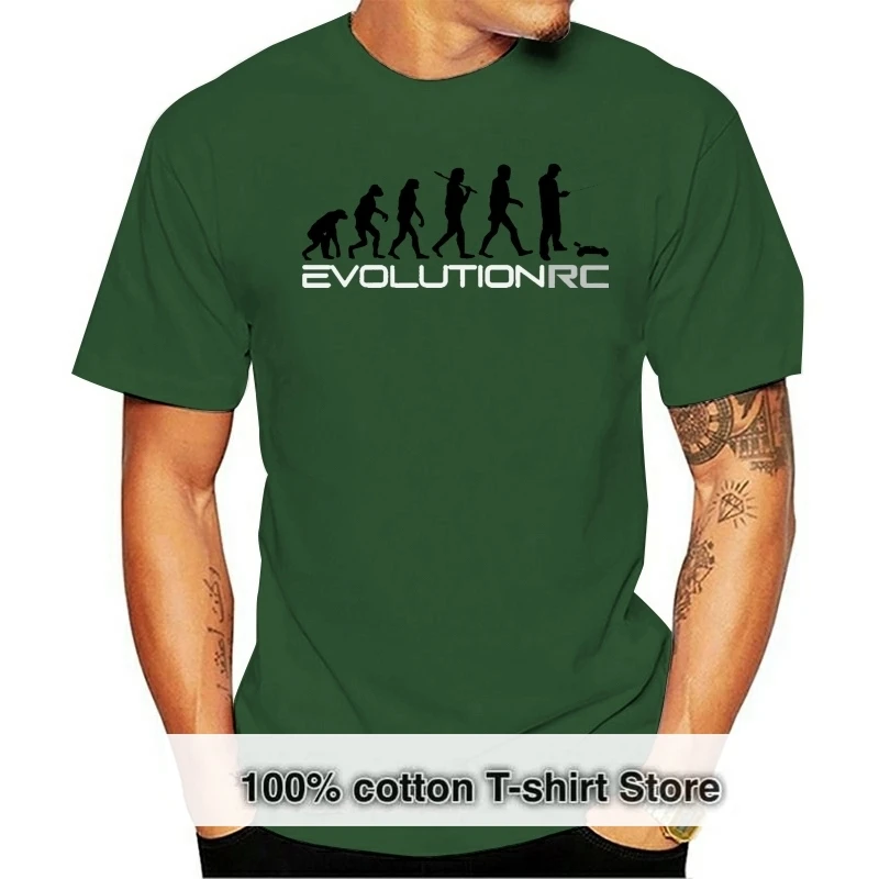 

Evolution of RC Mens Radio Control Buggy Car Racing T Shirt Cool Casual t shirt men Unisex New Fashion tshirt Loose
