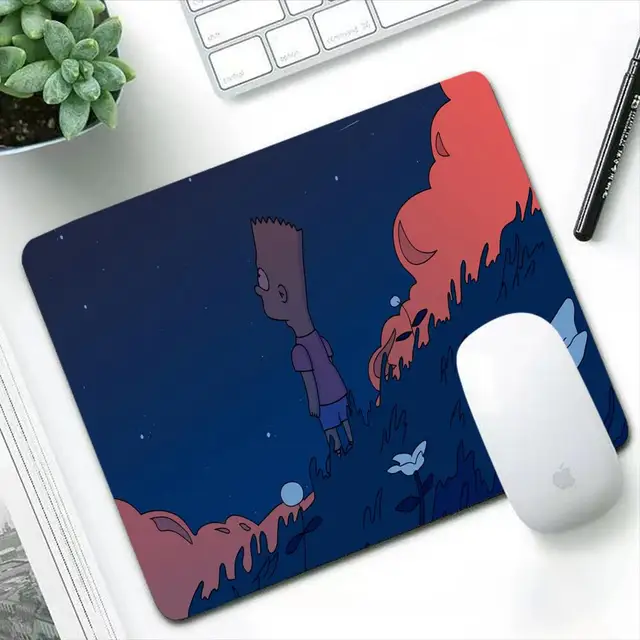 The Simpsons Keyboard Mousepad Computer Gaming Small Mouse Pad Speed Mouse Mat Office Desk PC Gamer Completo Accessories Carpet 3