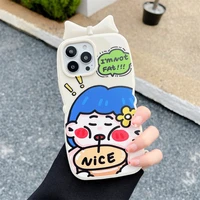 cartoon butterfly shockproof phone case for iphone 13 pro max 11 12 pro max coque kawaii lens protection clear soft back cover
