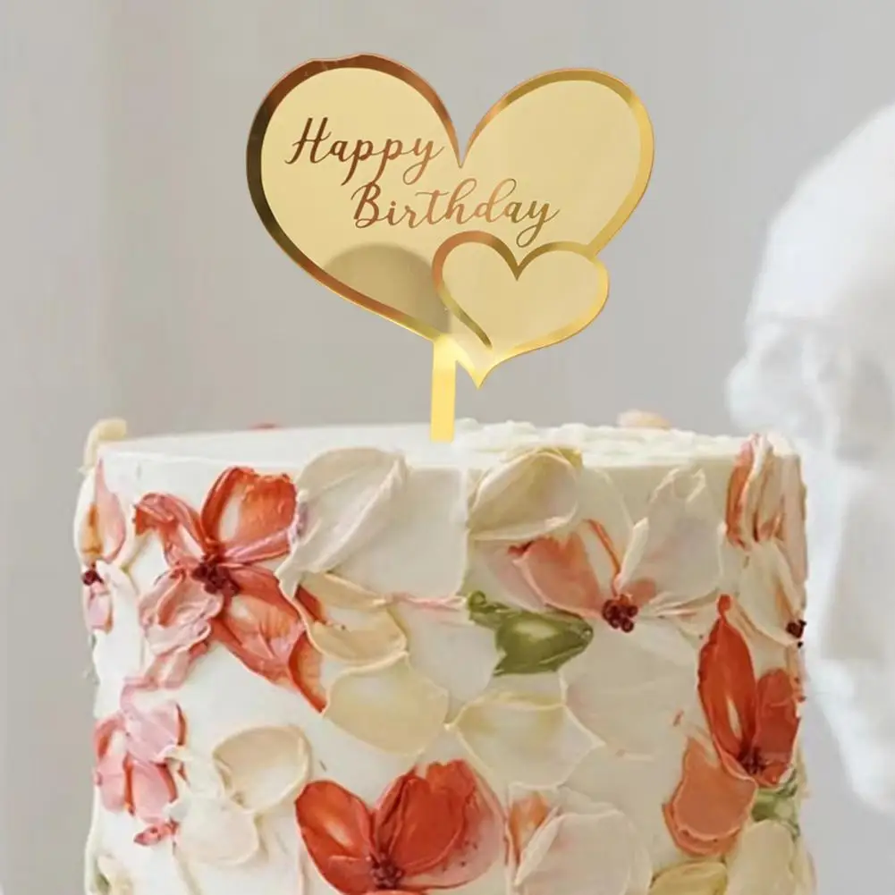 

Топпер для торта на день рождения, золотой день рождения, фотоакриловые фототорты, фототорты