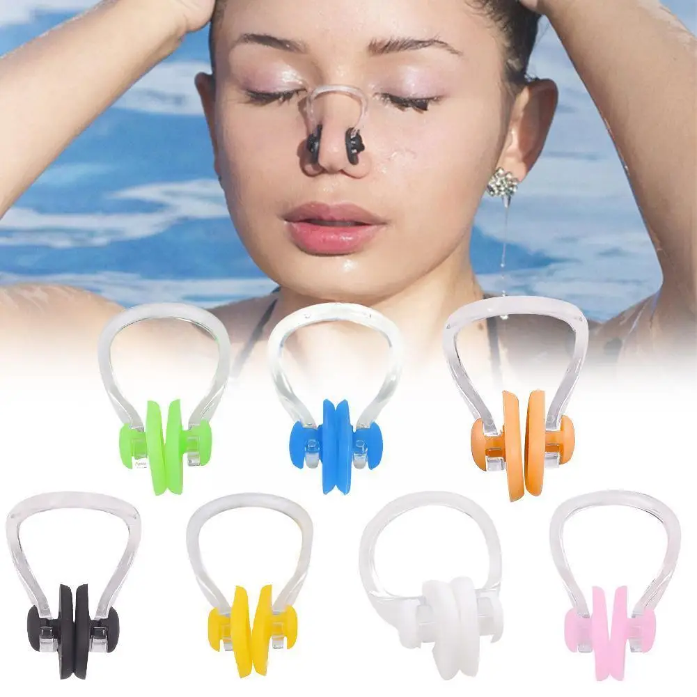 

1 шт., водонепроницаемый силиконовый зажим для носа для водных видов спорта