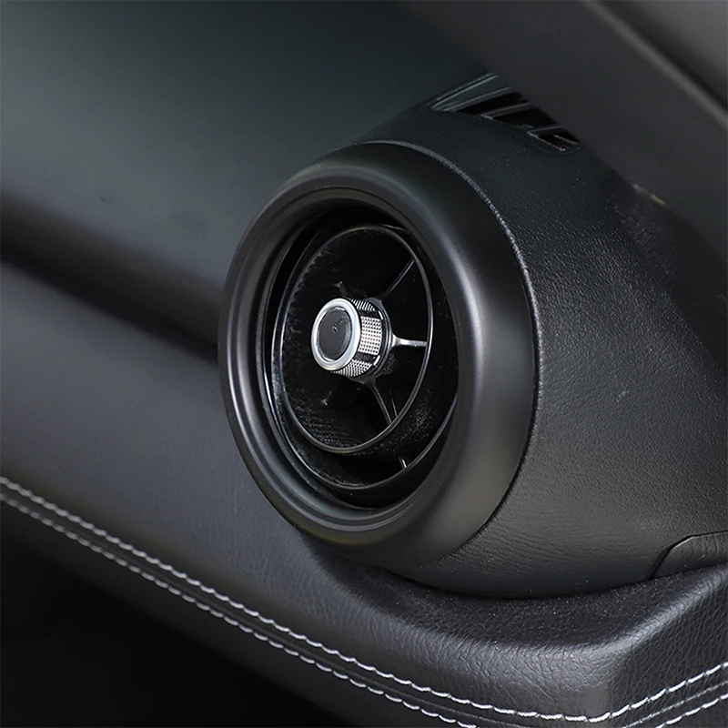 Для Mazda MX-5 2016-2023 ABS углеродное волокно панель приборной панели автомобиля