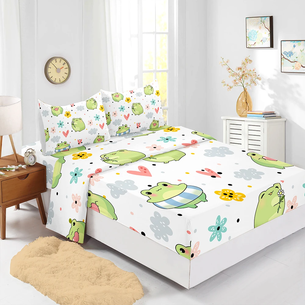 

Small Creature Pattern Multiple Color Duvet Cover Set Bed Sheet Pillowcases Multi Siz