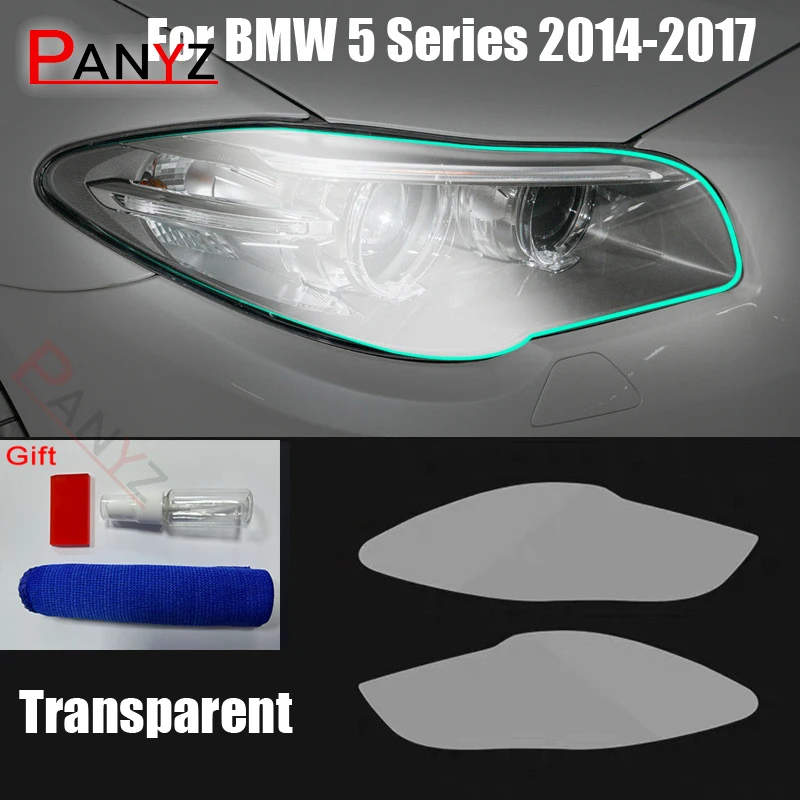 

2 шт., автомобильные наклейки для BMW 5 серии 2014-2017