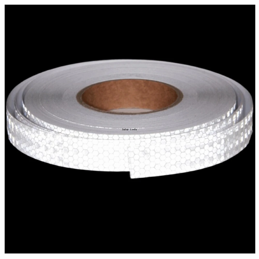 

Светоотражающие ленты Satop Shiny reflective tapes белые 25 мм x 10 м