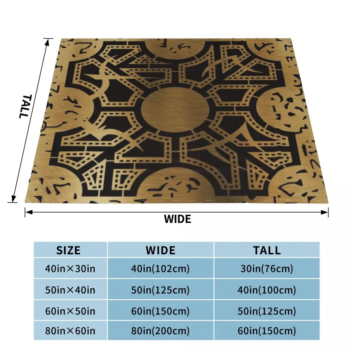 Ультрамягкое Флисовое одеяло с микро-конфигурацией Lament Side D