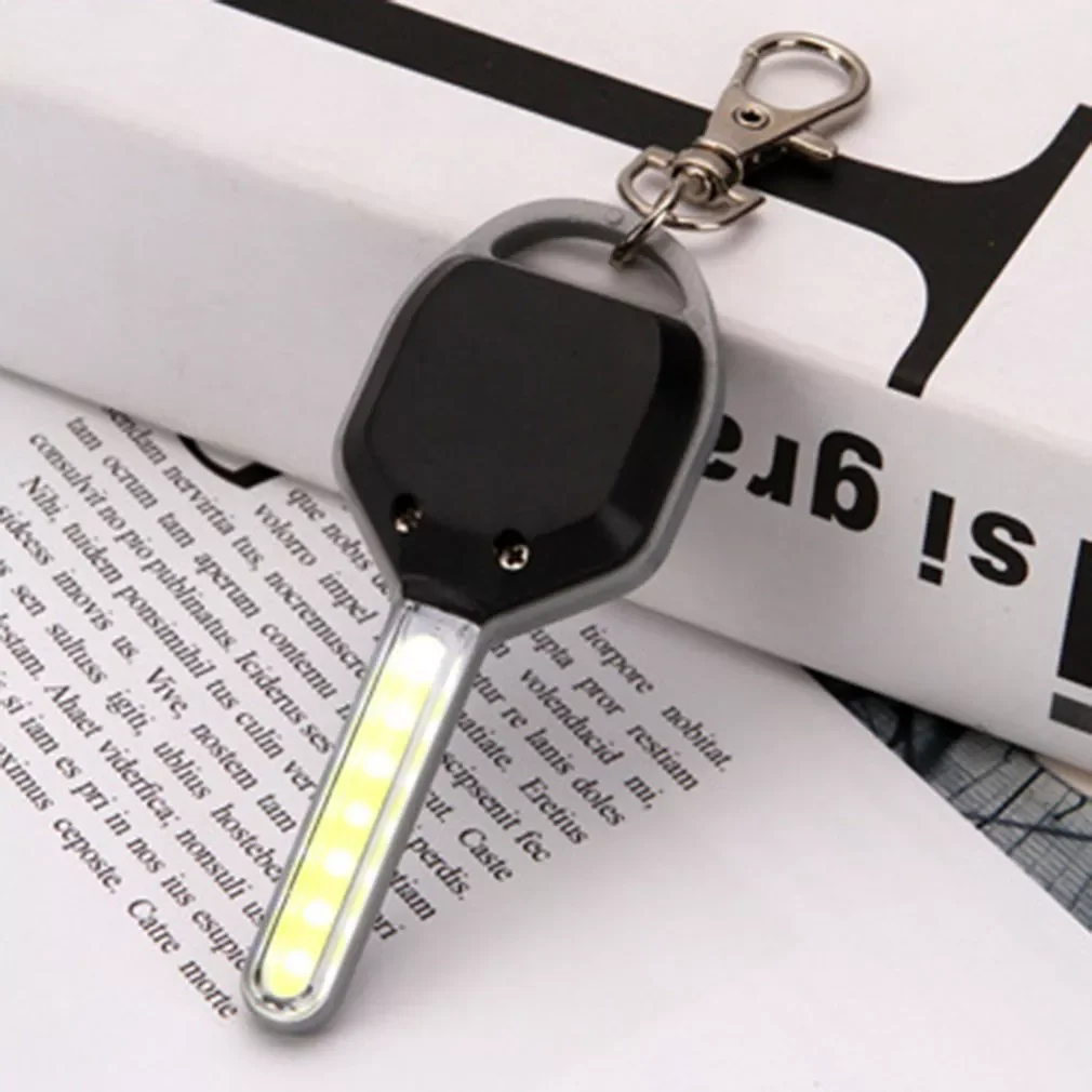 

1pcs COB LED Keychain Flashlight KeyChain Keyring Torch Light Lamp Pocket Emergency Camping Hiking Fishing Lamp Backpack Light