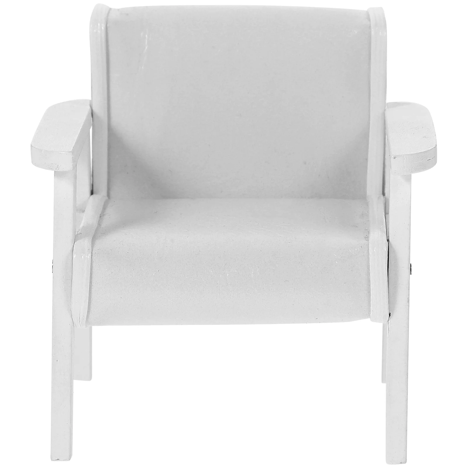 

House Layout Sofa Chair Furniture Wooden Miniature Sofa Chair Layout Prop