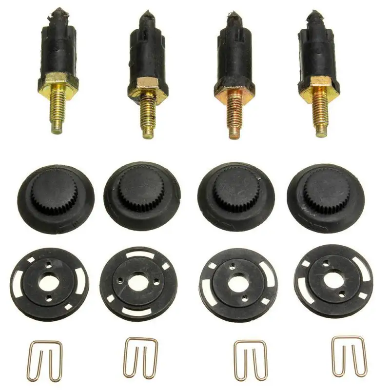 

4pcs/set 2.0 HDI Car Engine Cover Bolt And Clip Kit For Citroen Peugeot 307 406 Auto Fastener Accessories Car Clip Supplies