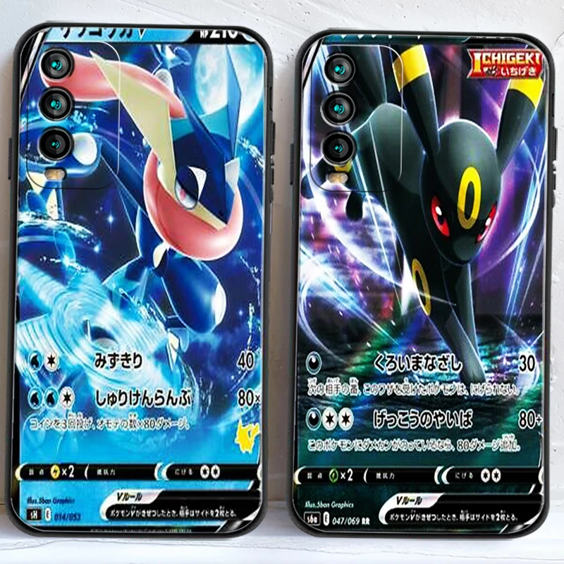 

Pokémon Flash Card Phone Cases For Xiaomi Redmi 7 7A 9 9A 9T 8A 8 2021 7 8 Pro Note 8 9 Note 9T Back Cover Funda Coque Carcasa