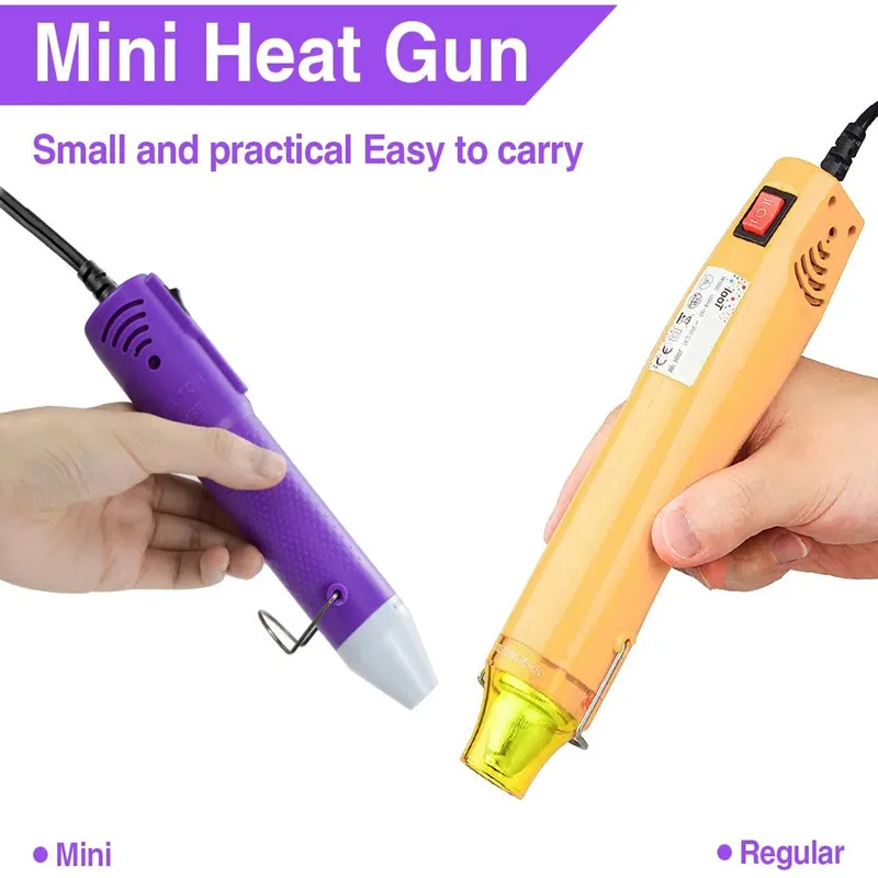 

Hot Air Gun DIY Hot Air Gun Electric Power Tool Dryer Soldering Wrap Blower Heater Shrink Sheet Air Heat Gun DIY Tool Drop shipp