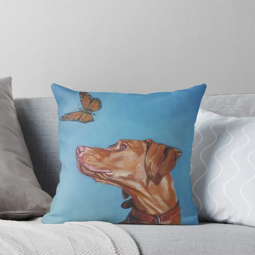 Vizsla Fine Art Painting Подушка для дивана Декоративные чехлы наволочки диванной подушки