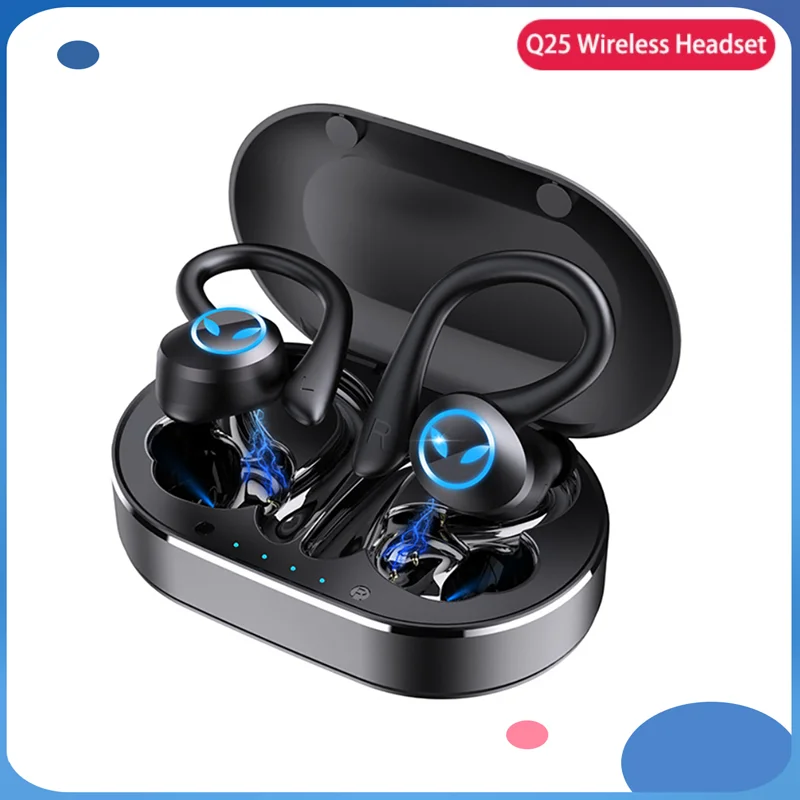 

TWS-стереонаушники с поддержкой Bluetooth, сенсорным управлением и микрофоном