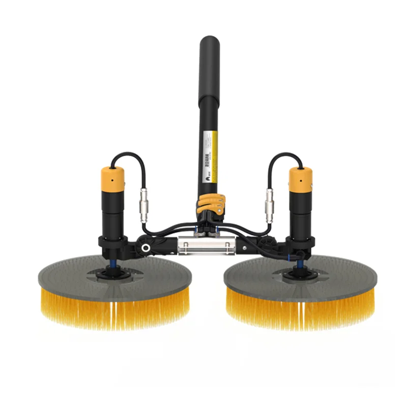 

High quality Electric Solar Photovoltaic Panel Cleaning Tool brush window wall cleaner