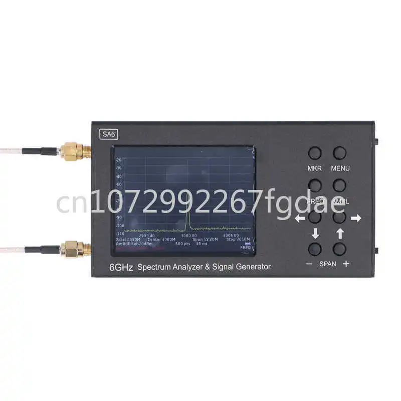 

SA6 6GHz Spectrum Analyzer Signal Generator Wi-Fi 2G 4G LTE CDMA G SM Beidou GPRS