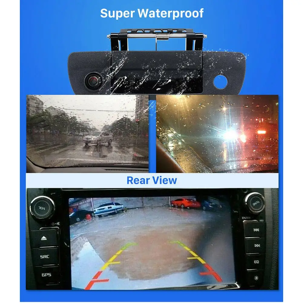 Автомобильная запасная камера заднего вида ручной монитор задней двери для ОЗУ