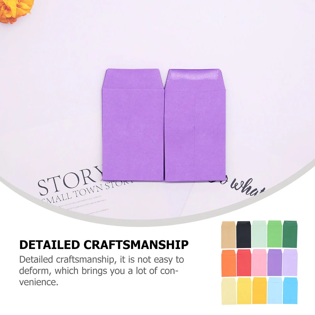 50 шт. конверты для упаковки карточек ключ набивки наличных денег небольшой