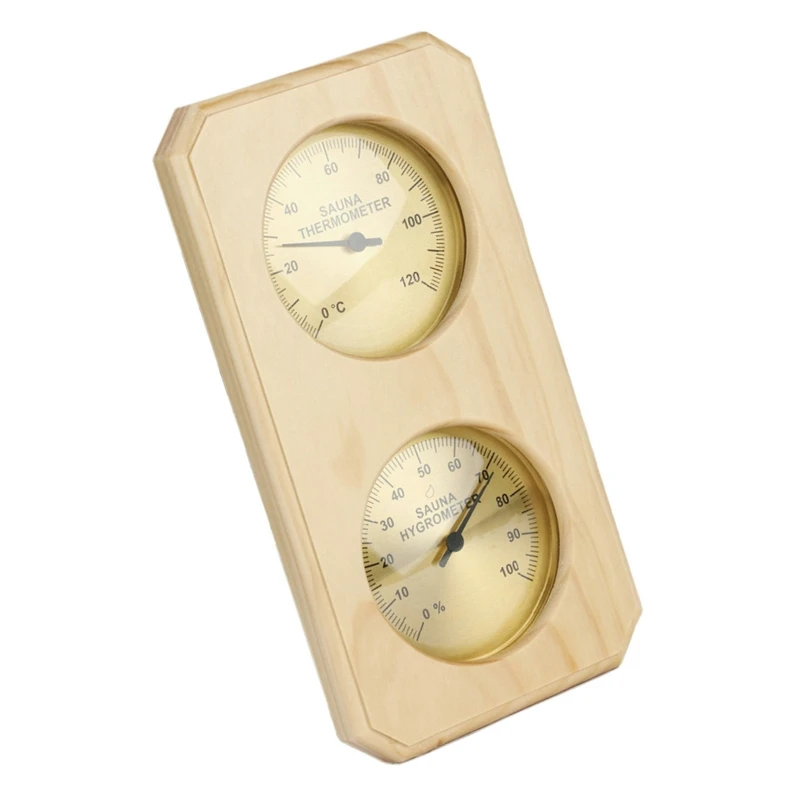 

Sauna In Wooden Thermometer Hygrometer Temperature Thermometer 1 2 Hygrometer Sauna Meter Thermometer Humidity Indoor