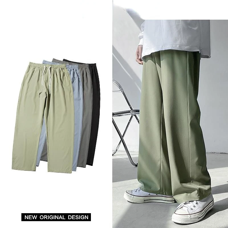 

Black Korean Fashions Baggy Sweatpants Khaki Vintage Harajuku Streetwear Joggers New In Casual Black Harem Pants