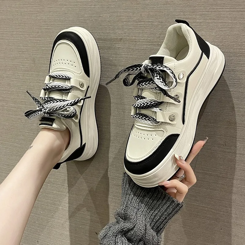 

Женские кроссовки с круглым носком, дышащие, с перекрестными ремешками, модная повседневная обувь для бега