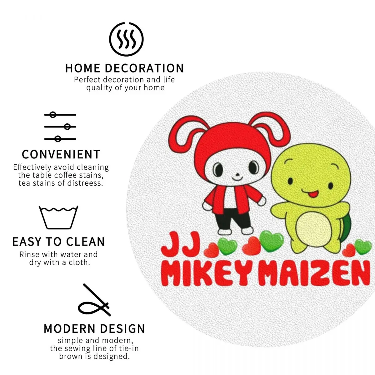 Подставки Jj Mikey Maizen кухонные салфетки нескользящие изоляционные коврики для