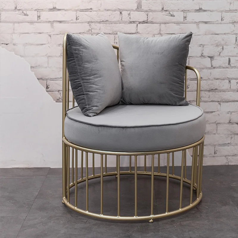 

Vanity Chair Mobile Luxury Relax Leather Lazy Sofa Italian Accent Office Dining Chair Bedroom Meuble De Salon Luxury Furniture