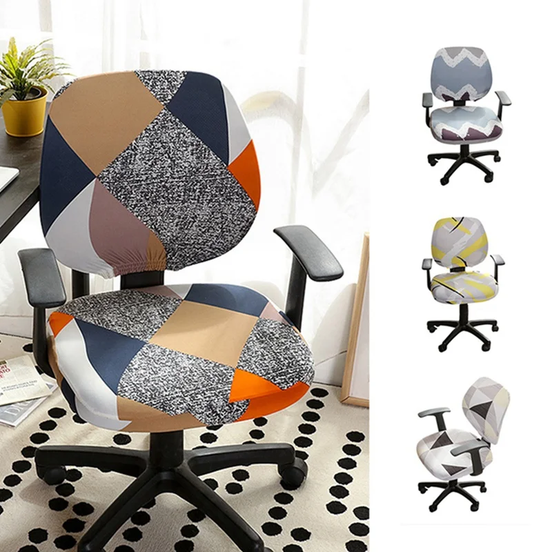 

Elastic Computer Chair Cover Office Armchair Slipcover Split Gaming Seat Case for Bedroom Hotel Home Decoration Housse De Chaise