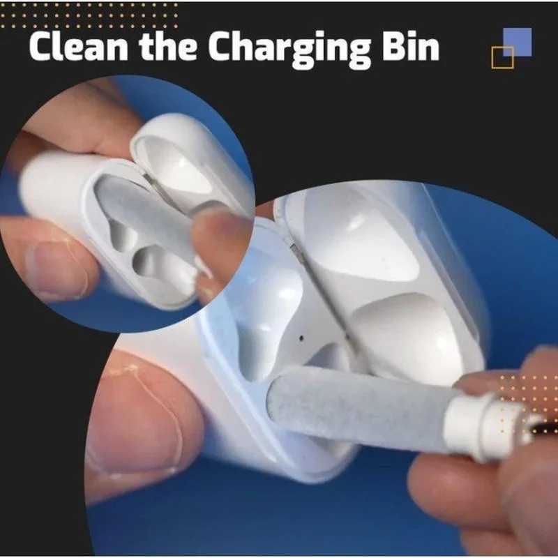 

Original Cleaner Kit for Airpods Pro 1 2 Cleaning Pen Brush Bluetooth Earphones Case Cleaning Tools